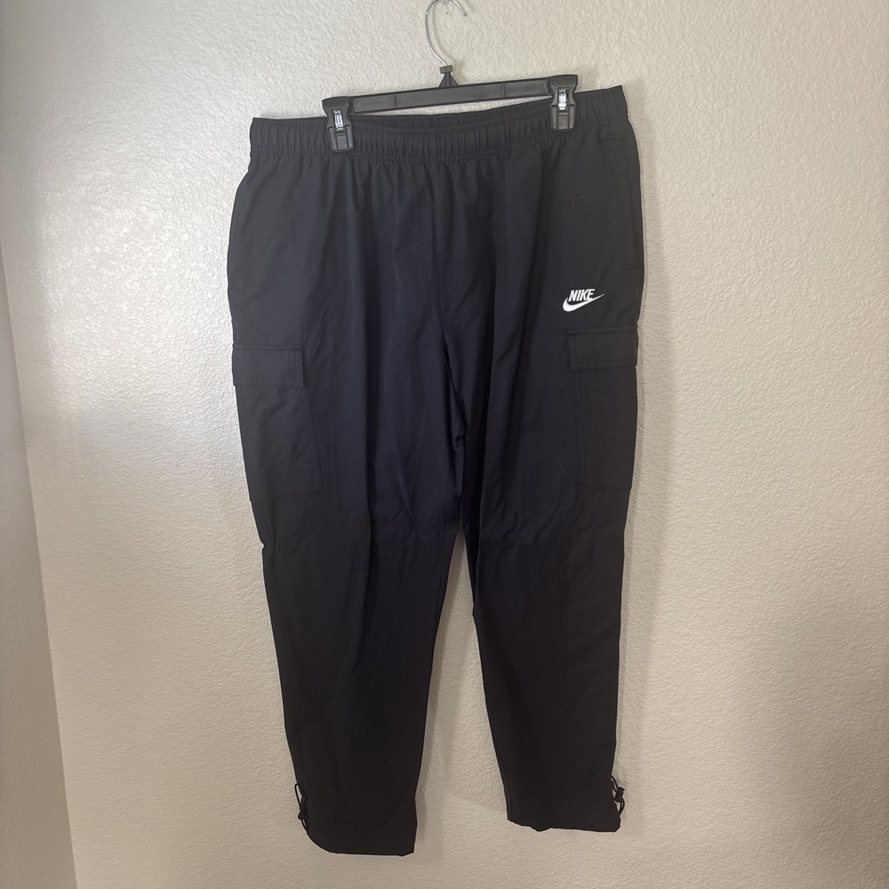 Nike Woven Cargo Pants Size XL Nike 3/4 length Pants Nike Cargo Pants black